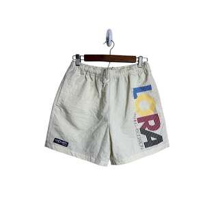 Madhappy LORA Local Optimist Running Association Men's Graphic Shorts Cream M